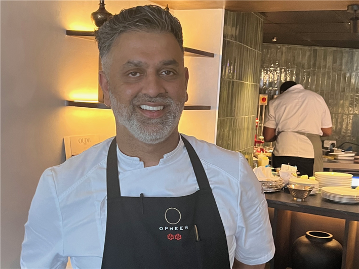 executive chef Akhtar Islam